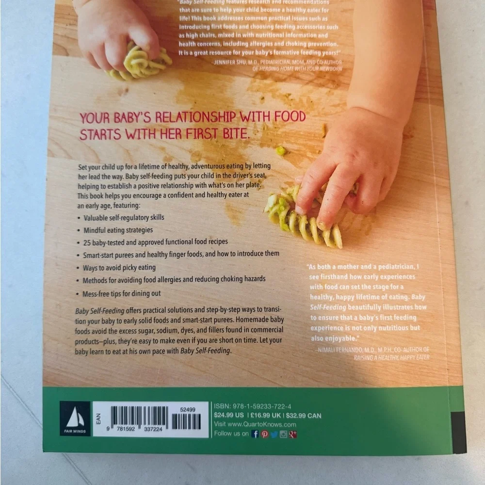 Baby Self-Feeding Book